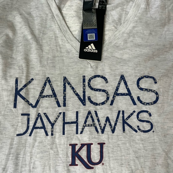 Adidas University of Kansas Tee - Picture 3 of 4